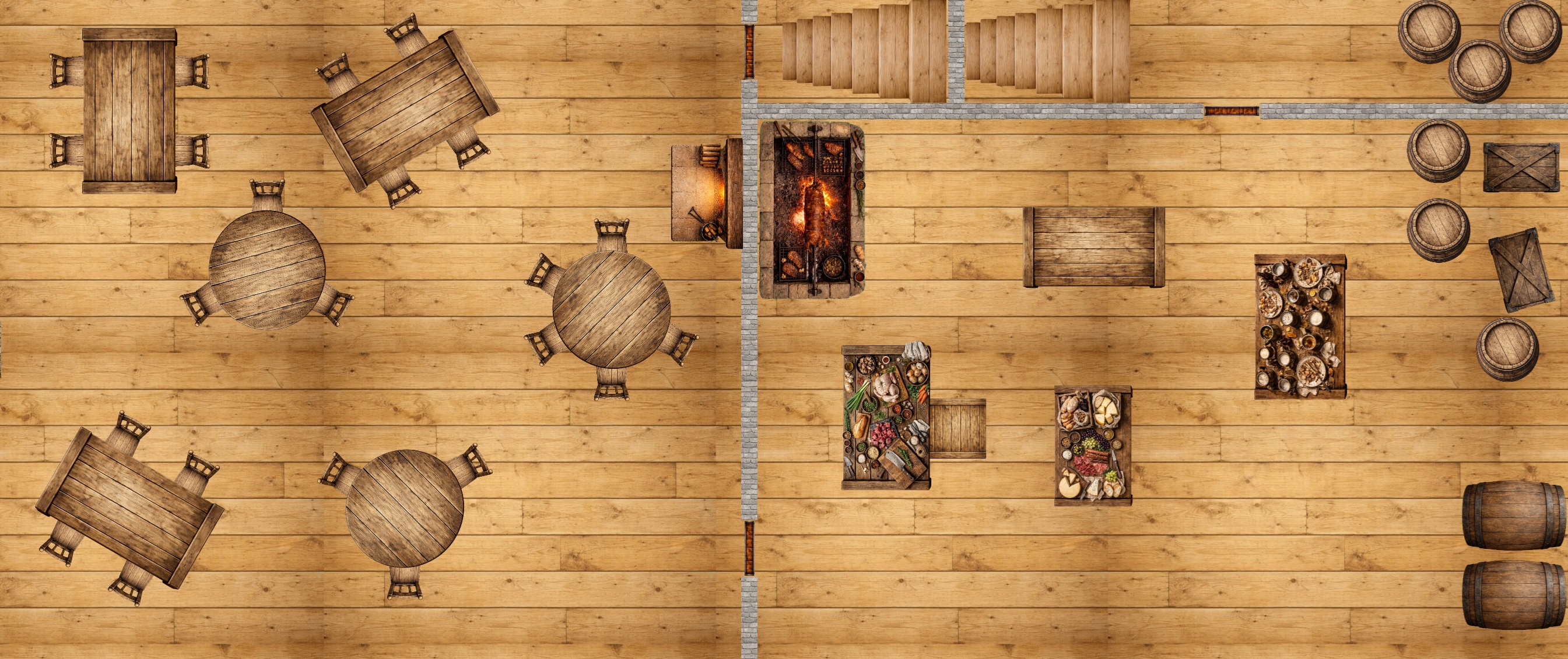 Cross Keys floor image